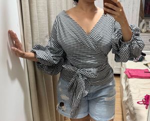 Printed See Through Mesh Floral Top
