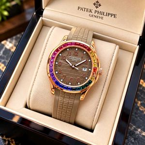 Patek Philippe Style Luxury Quartz Watch – Rose Go