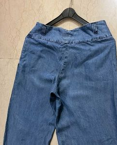 Vintage Button-Up Denim Shorts