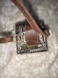 Vintage Patterned Handbag