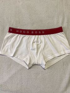 Hugo Boss White Boxer Briefs