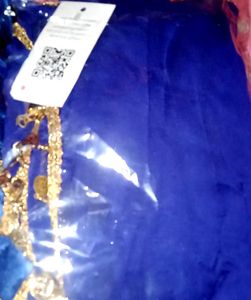 Blue kurti &amp; dupatta bottom