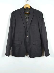 Black & Burgundy Patterened Blazer (Men's)