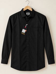 Classic Black Men's Shirt