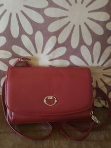 Chic Red Crossbody Bag
