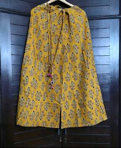 Stylish Yellow Printed Palazzo Pants