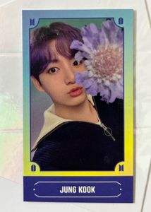 Bts jungkook official photocard