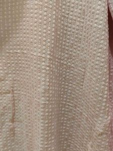 Pink Textured Kurta for men