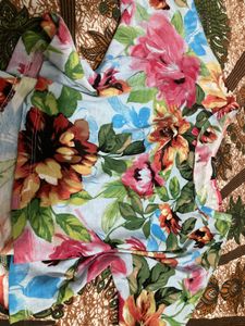 Floral Print Women's Top