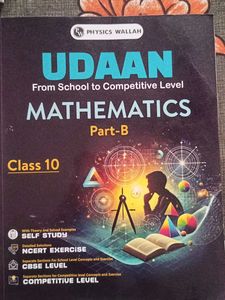 Physics Wallah Udaan Mathematics Books