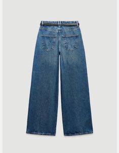 Zudio Wide Leg Blue Jeans