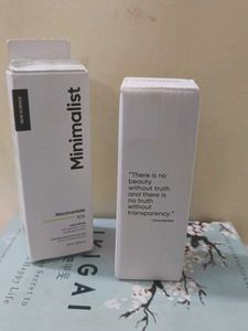 Niacinamide 10% (Face Serum) &amp; brillare sallisilic