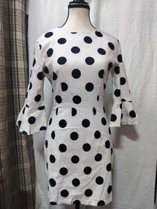 Korean Chic Polka Dot Mini Dress
