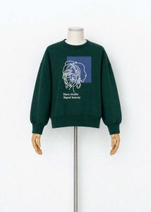 Green Graphic Sweatshirt