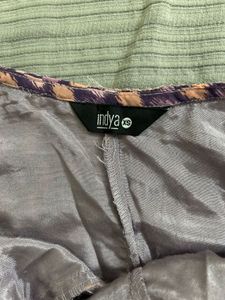 Indya Purple Printed Kurta