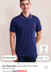 Pure Cotton US Polo Assn T-Shirt