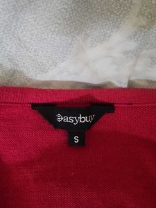 Cozy Pink Knit Sweater
