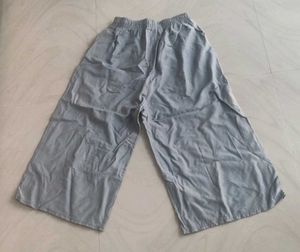 Wide Leg Button Pants