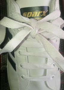 Sparx White Sneakers