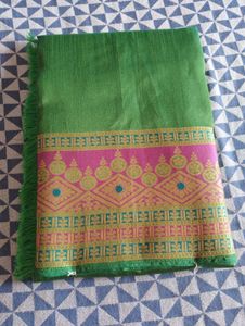 Elegant Green Ethnic Saree