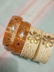 Exquisite Set of Indian Bangles