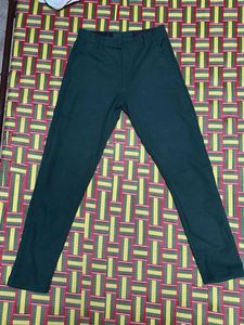Men's Dark Green Trousers