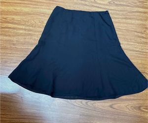 Classic Black A-Line Skirt