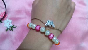 Handmade Beaded Bracelet &amp; Ring Set
