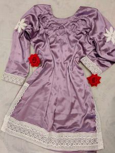 Lavender Salwar Suit