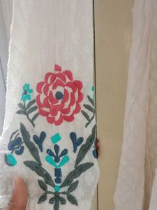 White Chikankari Kurta