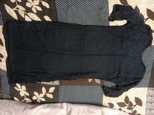 Elegant Black Sequined Kurta