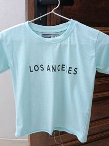 Light Blue Los Angeles Graphic Tee