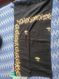 💥Elegant Embroidered Shwal- Black🖤💥