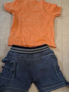 Cute Dinosaur T-Shirt &amp; Shorts Set