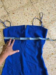 Elegant Royal Blue Slip Dress