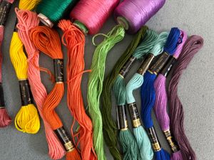 Anchor Embroidery Cotton and Satin threads