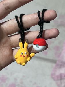 Cute Pikachu & Pokeball Charms