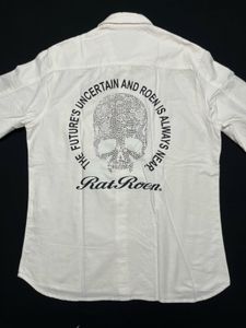 Vinatge Rat Roen Y2K Skull Back Shirt