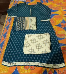 Cotton Kurti Set