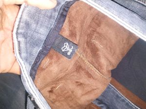 Designer Jeans with Bee Emblem
