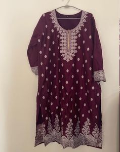Elegant Maroon Kurta