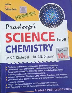 Pradeep's Science Chemistry Part-II for Class 10th