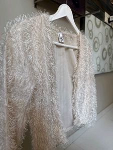 Shaggy Knit Cardigan