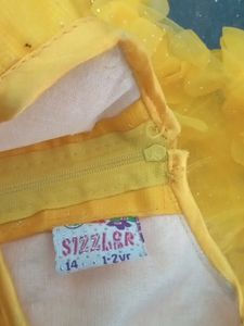 1-2 Yrs Girl Party Wear Frock