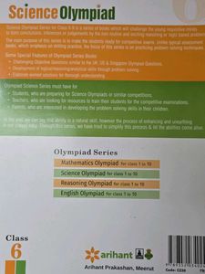 English , Maths &amp; Science Olympiad Books f