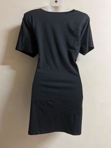 Korean Black Sailor Tie Dress