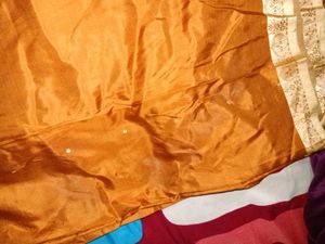 Elegant Mustard Saree