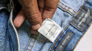 Distressed Blue Denim Jeans