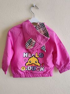 Cute Pink Hello G.Duck Jacket