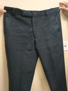 Classic Men's White Shirt and Black Pant